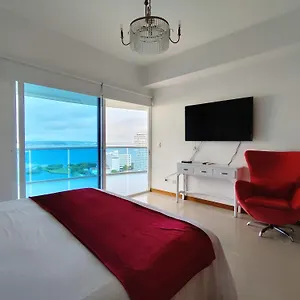 De Lujo Con Vista Al Mar - Excelente Ubicacion Apartment Cartagena
